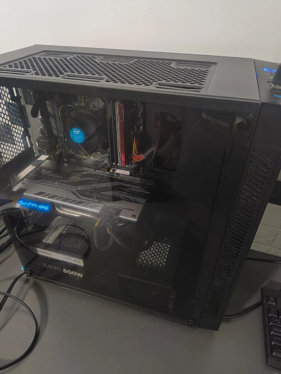 Gaming pc i3-8100 rx580 16gb 1tb