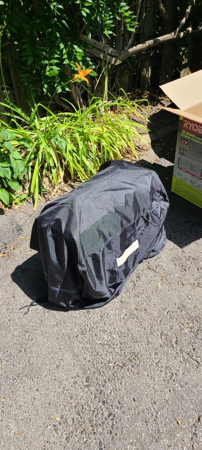 RYOBI 2,300-Watt Inverter Generator- As New In Box with Cover! - photo 3