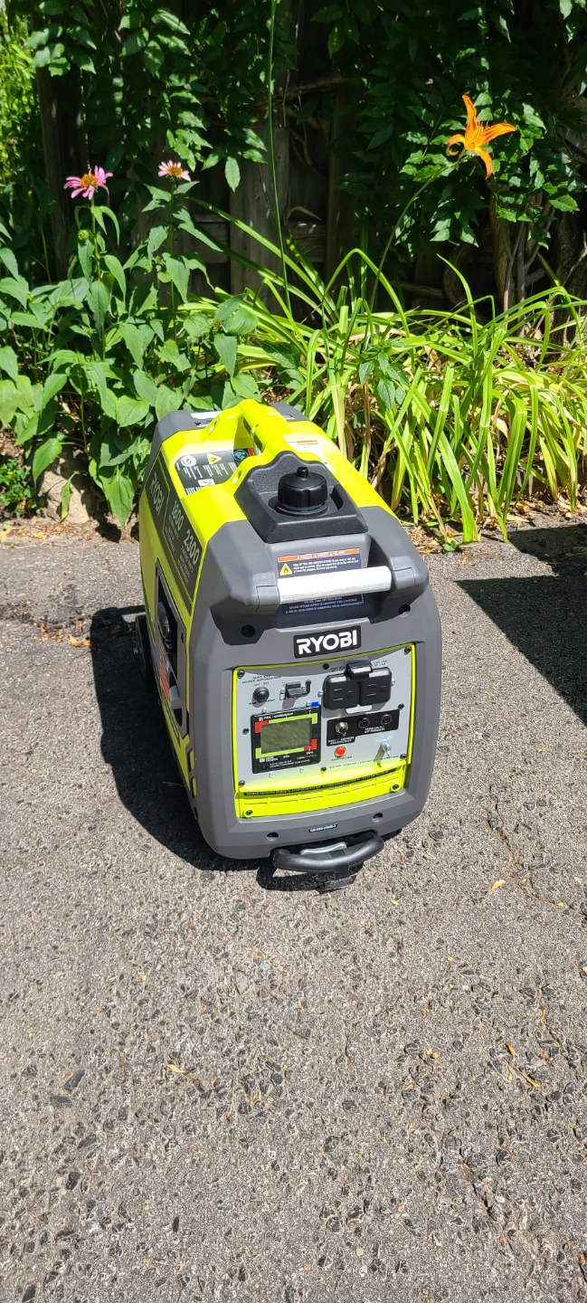 RYOBI 2,300-Watt Inverter Generator- As New In Box with Cover! - photo 5