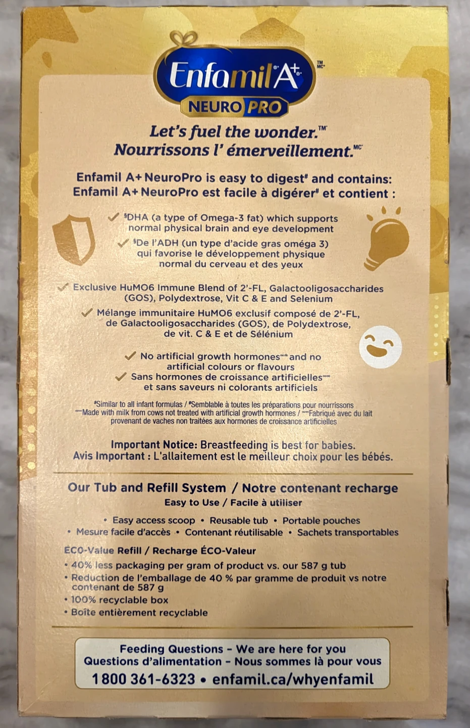 [Brand New] NeuroPro Refill Box (2 × 445g) + FREE 587g Tub - photo 4