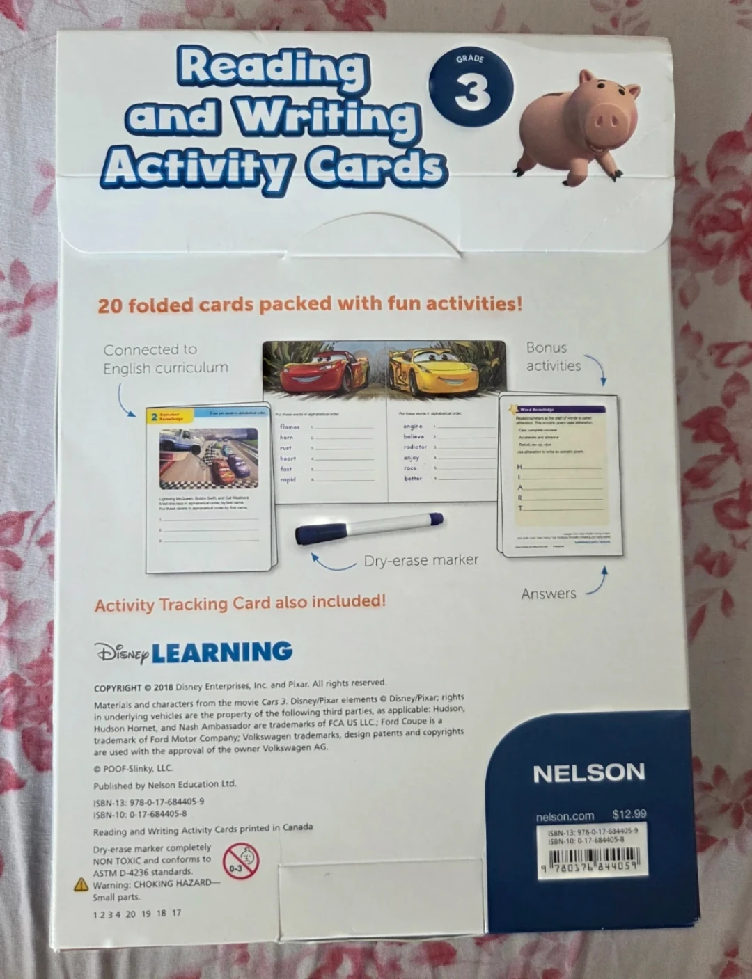 Disney Learning Reading and Writing Activity Cards 3 Kit - photo 2