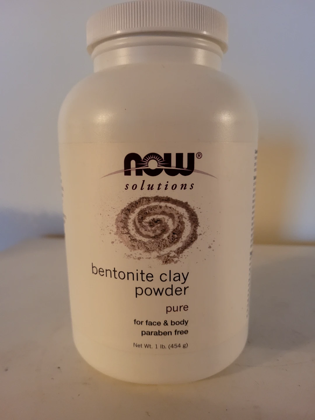 NOW Solutions Bentonite Clay Powder Pure 1 lb