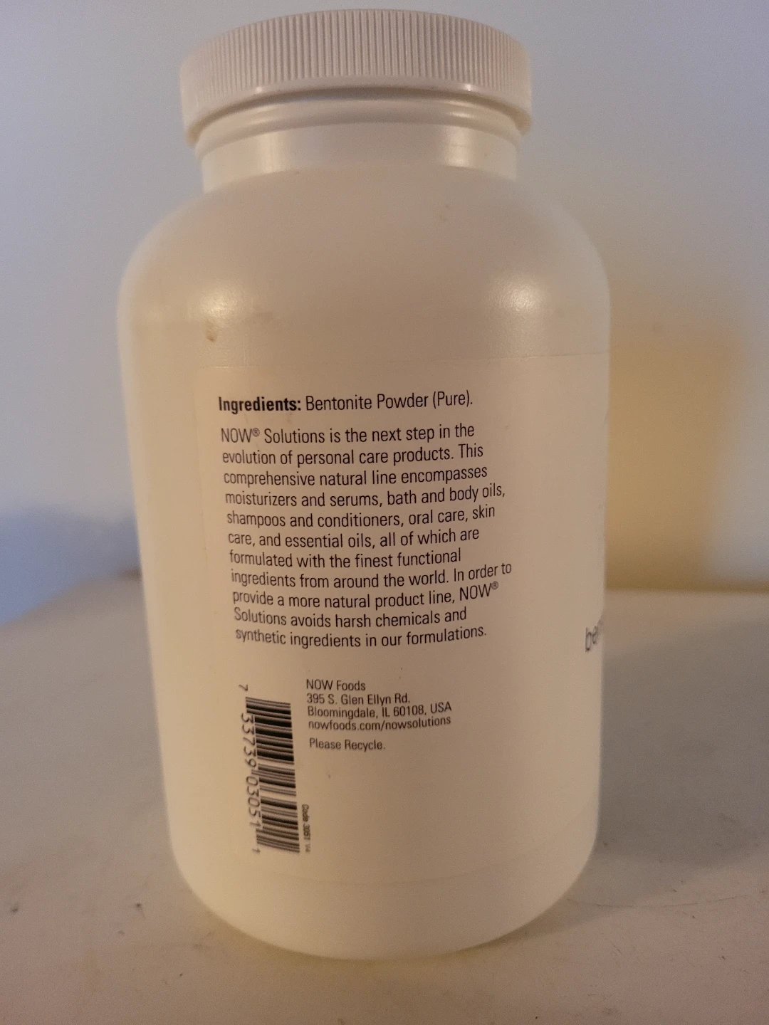 NOW Solutions Bentonite Clay Powder Pure 1 lb - photo 3