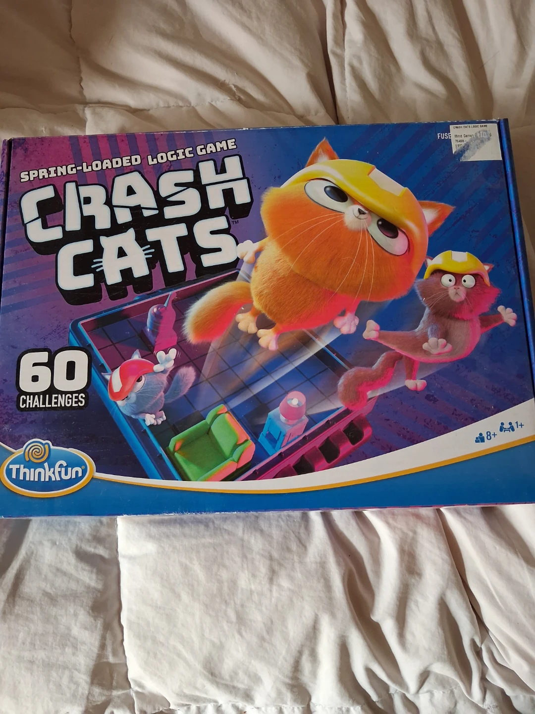 ThinkFun Crash Cats Spring-Loaded Logic Game