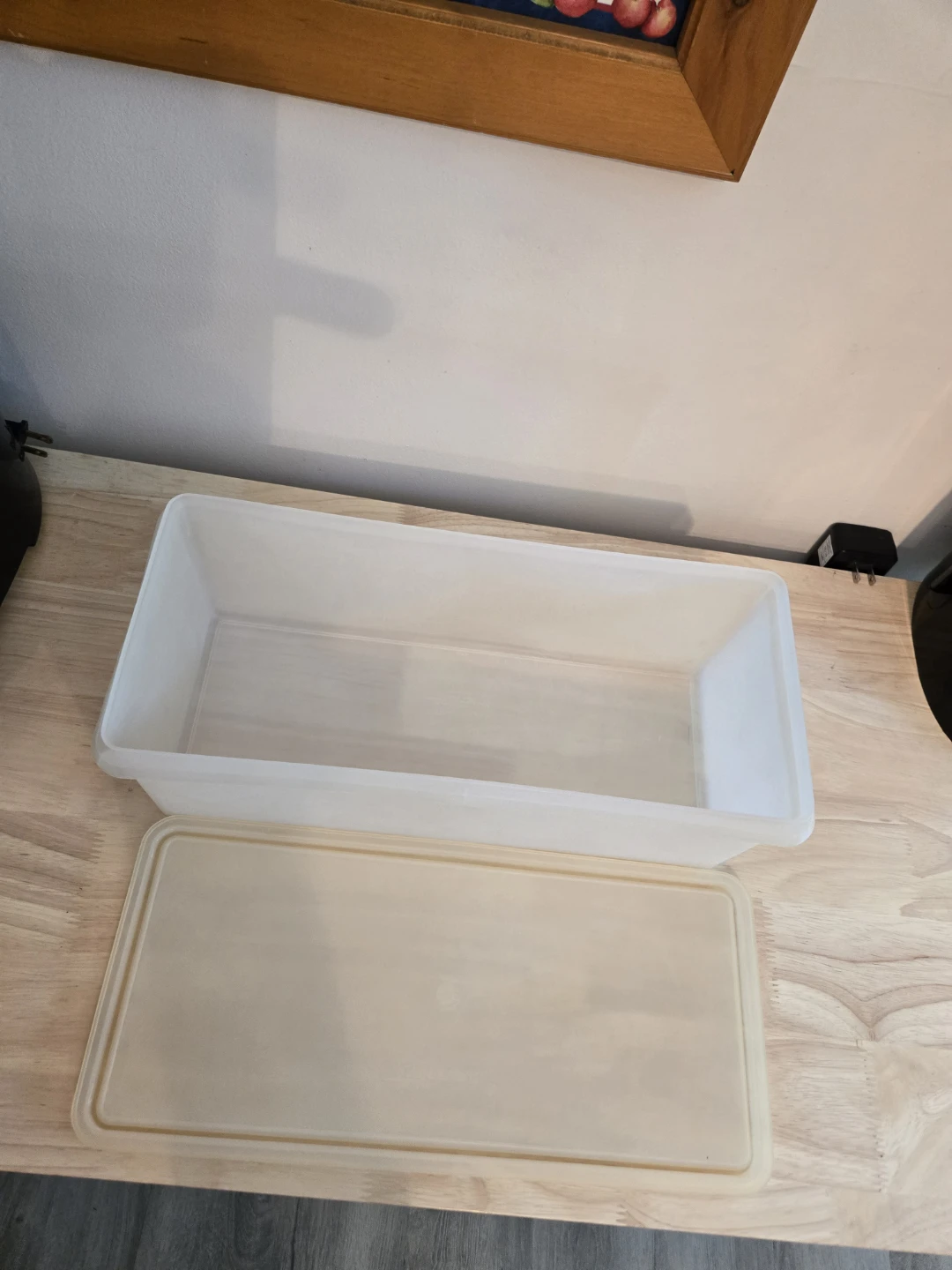 Vintage Tupperware Rectangular Food Storage Container with Lid - photo 3