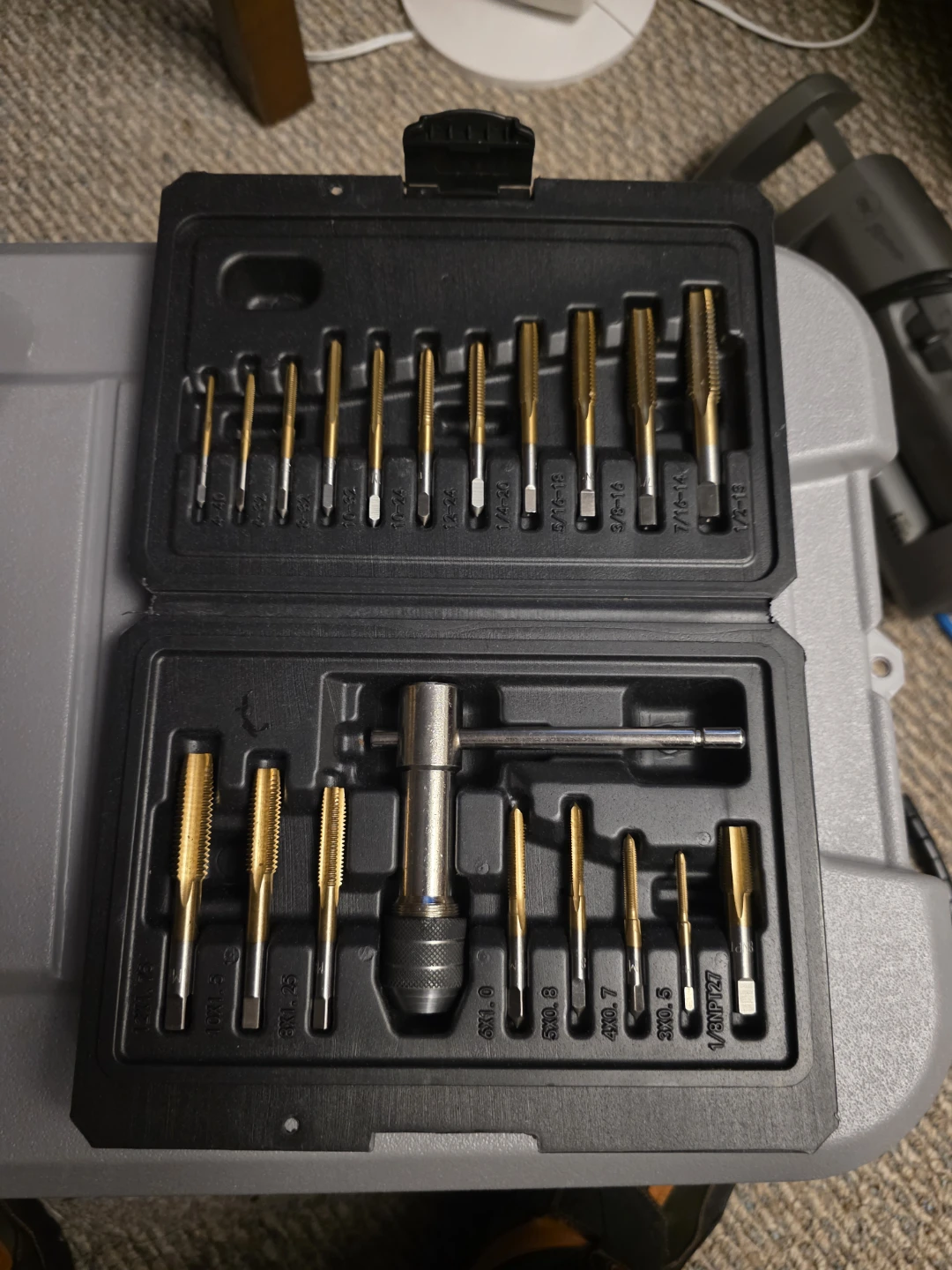 MAXIMUM Tap and Die Set - 20 Pieces - photo 2