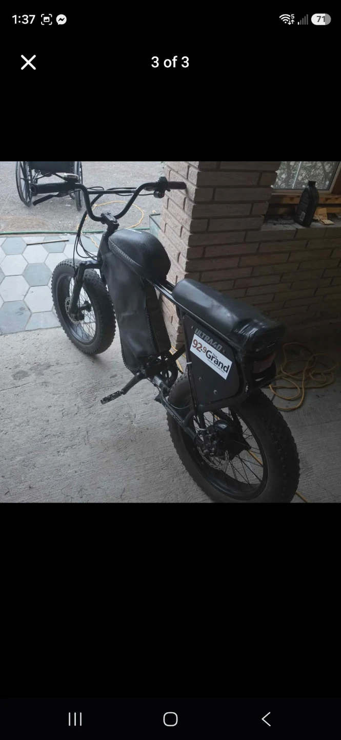 60 volt electric bike