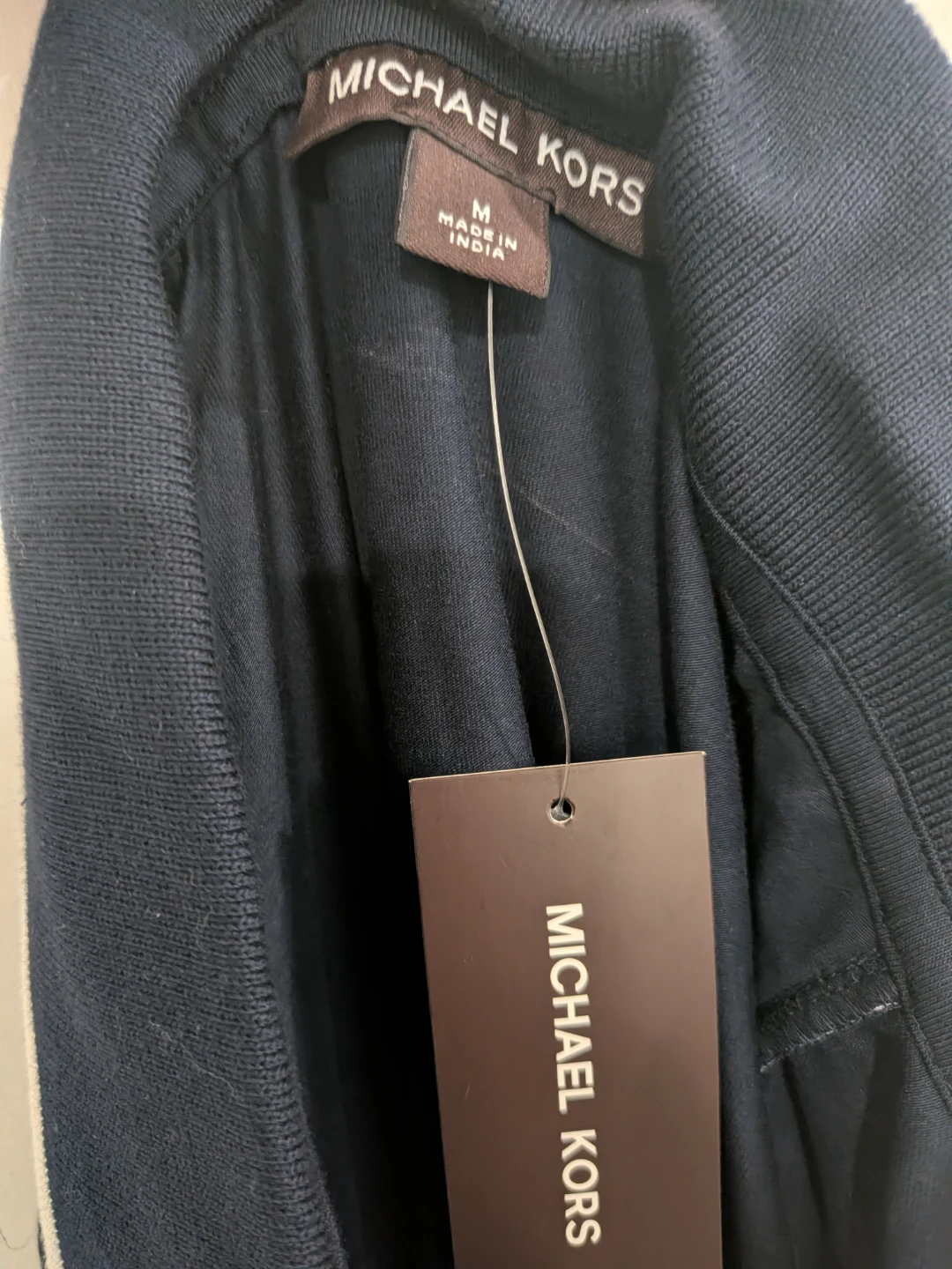 Michael Kors Men's Navy Polo T-Shirt Size M - photo 2