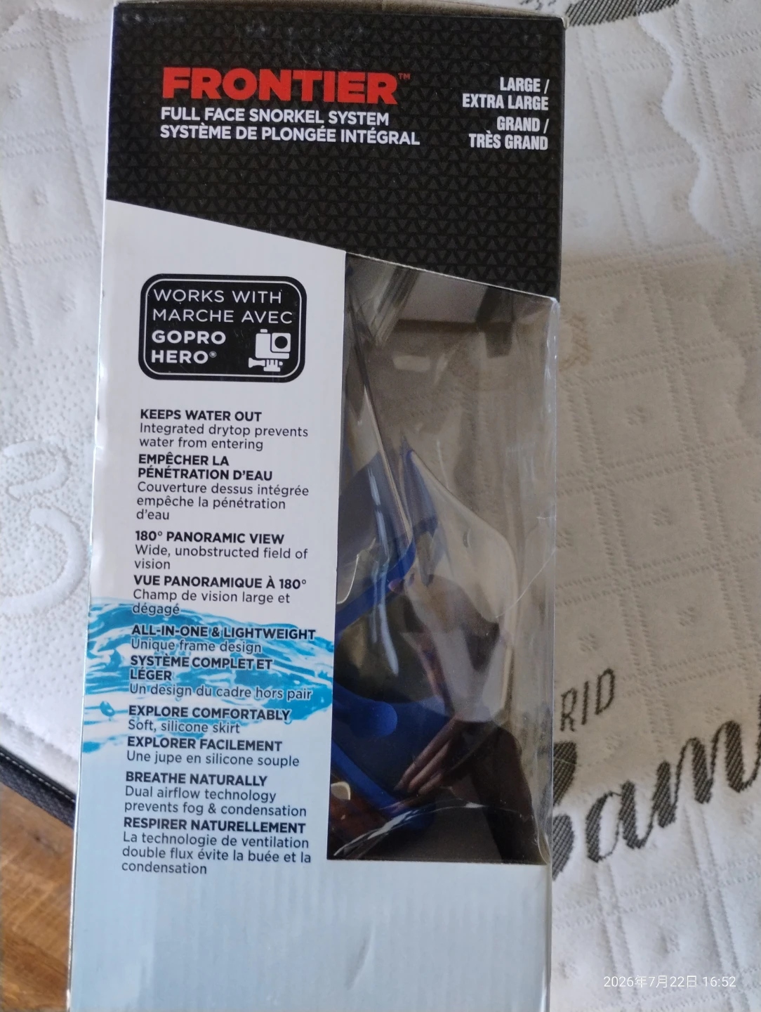 Dolfino Professional Frontier Full Face Snorkel System - photo 3