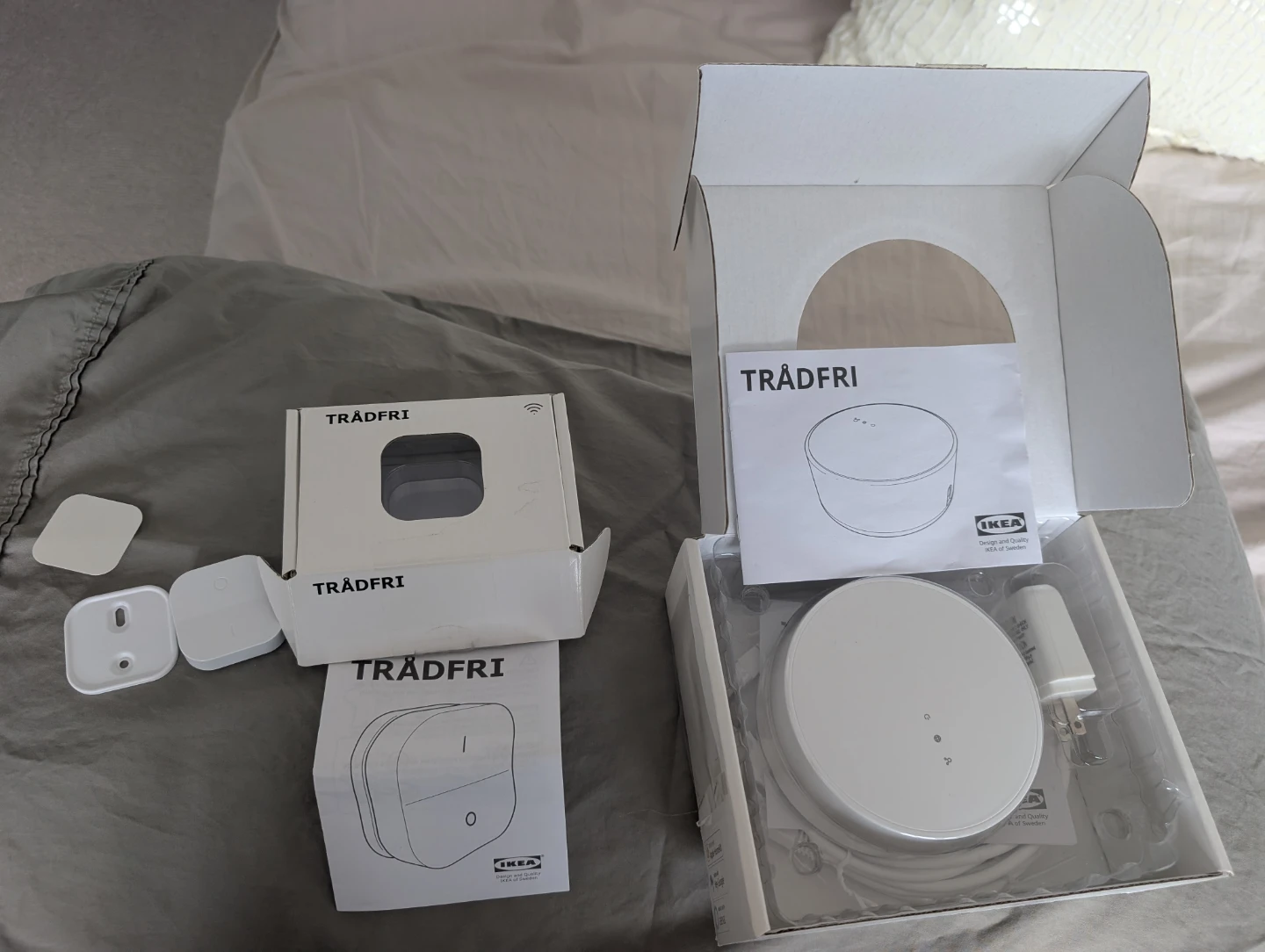 IKEA TRÅDFRI Switch and Smart gateway