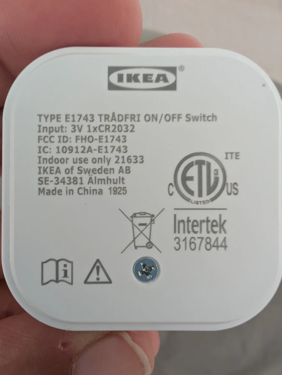 IKEA TRÅDFRI Switch and Smart gateway - photo 3