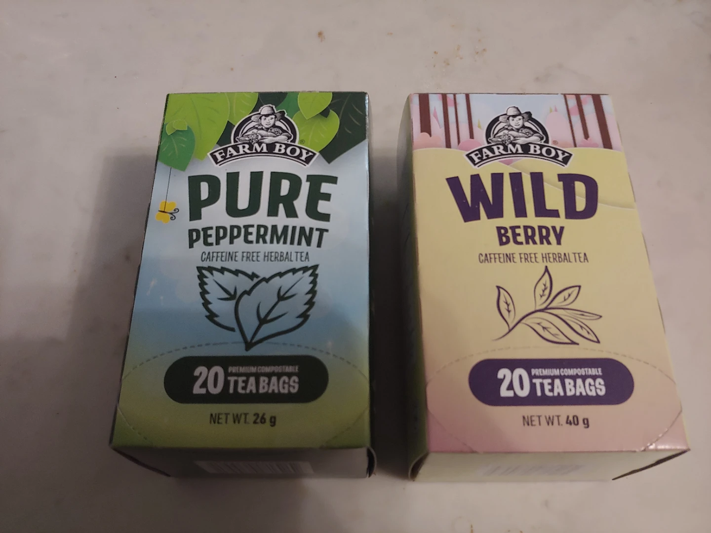 Farm Boy Pure Peppermint & Wild Berry Herbal Tea