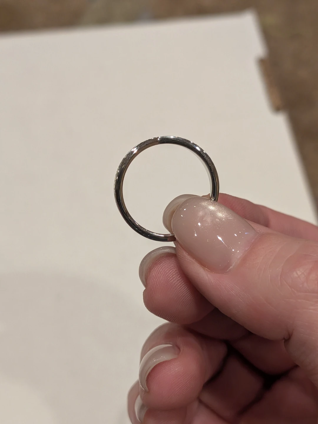 SS Twist Ring with Cubic Zirconia - photo 2