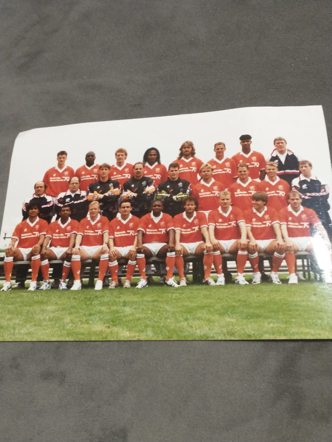 KNVB Dutch National Football Team Photograph 1994 USA World Cup