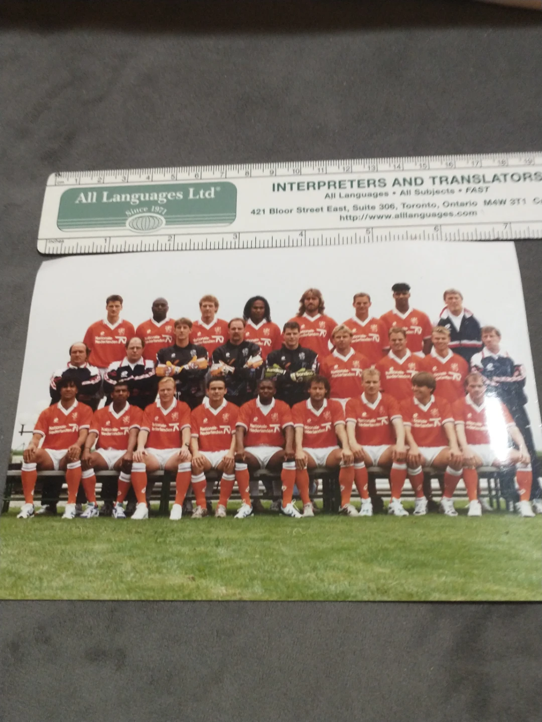 KNVB Dutch National Football Team Photograph 1994 USA World Cup - photo 2