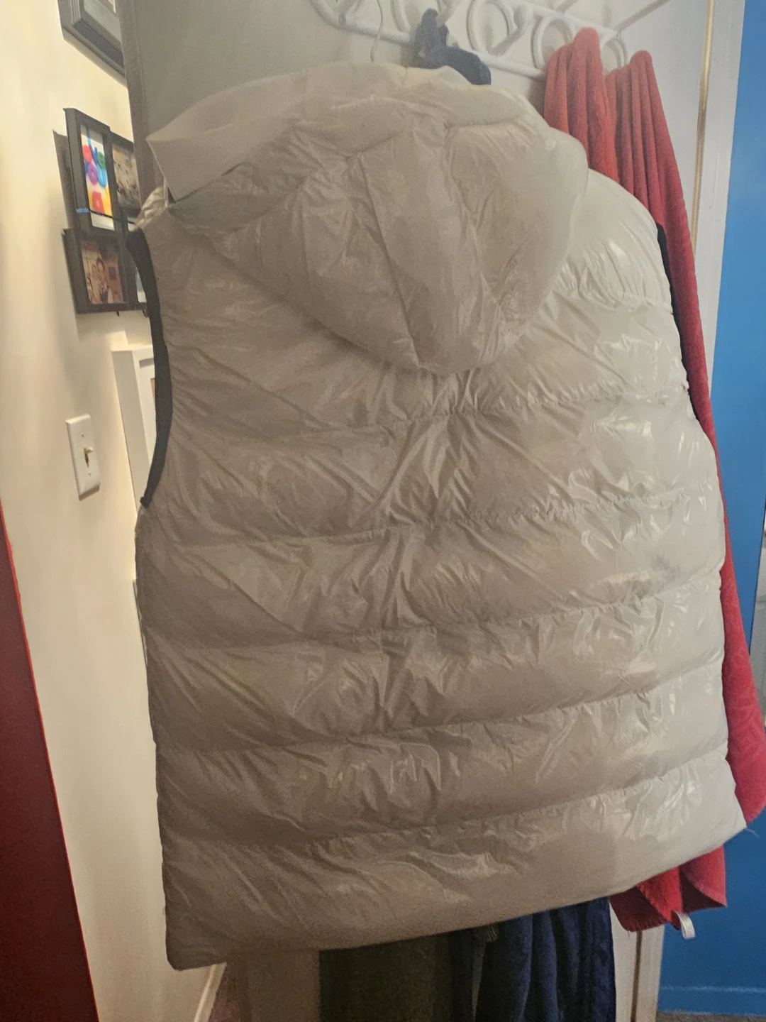 Moncler Puffer Vest - White - XL - photo 4