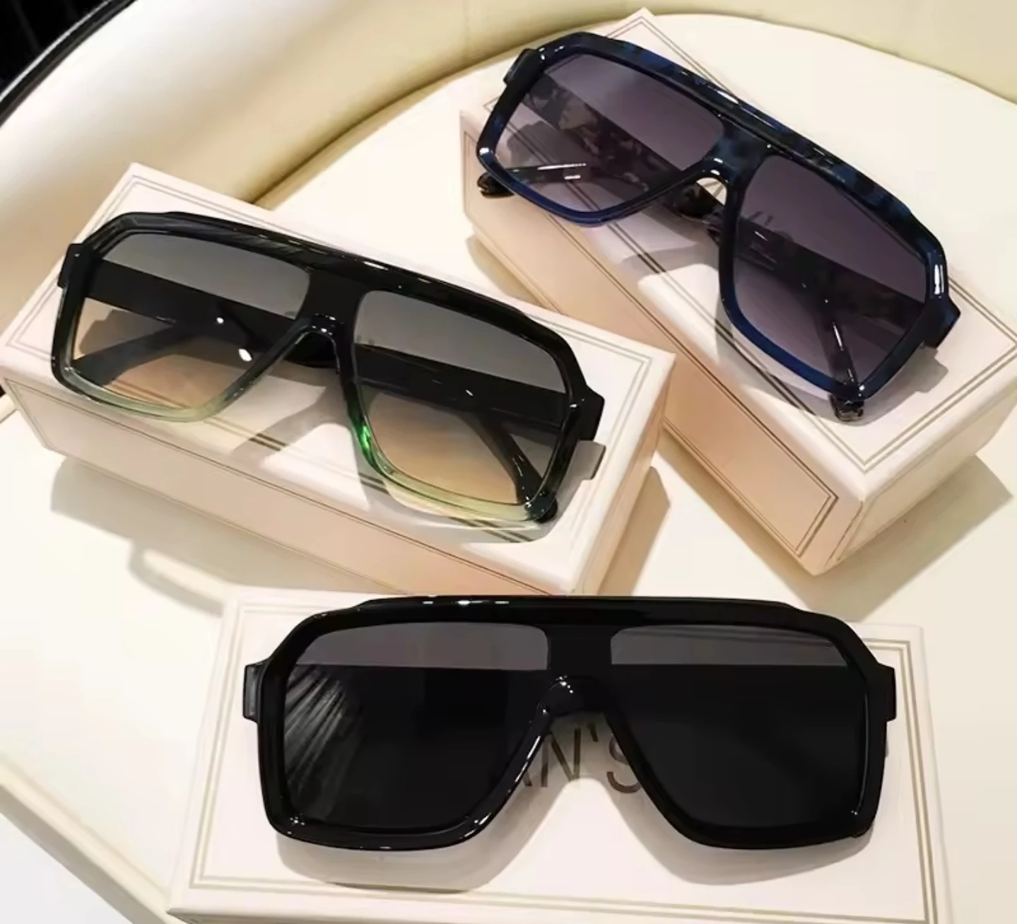 Oversized Square Sunglasses