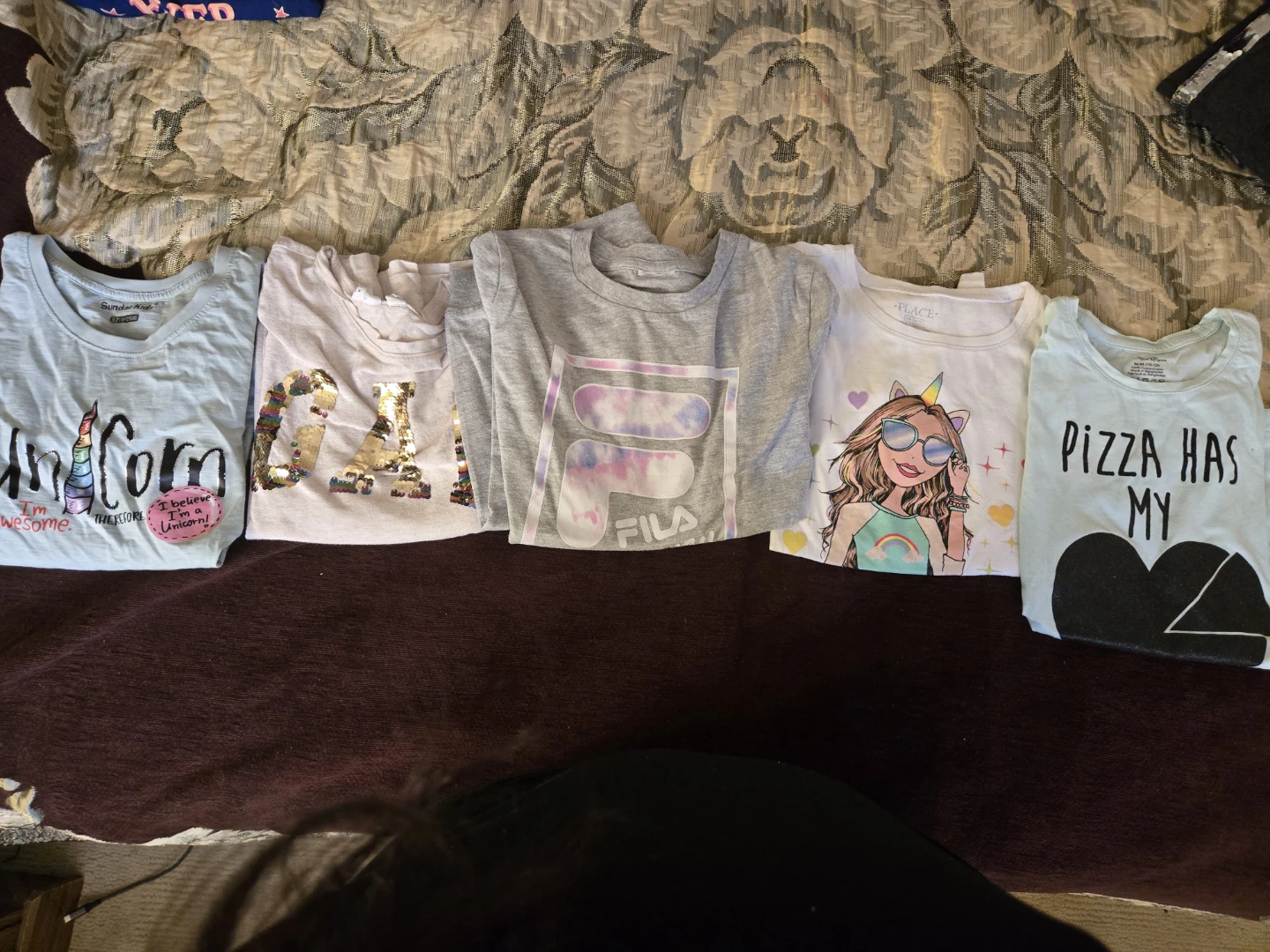 Sundae Kids Unicorn T-Shirt Size 10-12 Years - photo 3