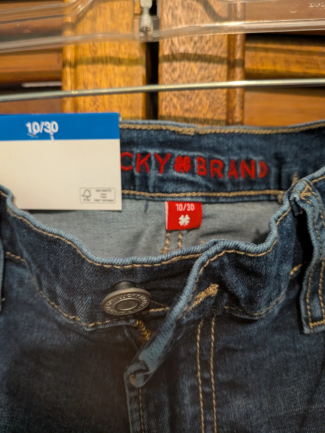 Brand New with tags Lucky Brand Mid Rise Straight Jeans - photo 2