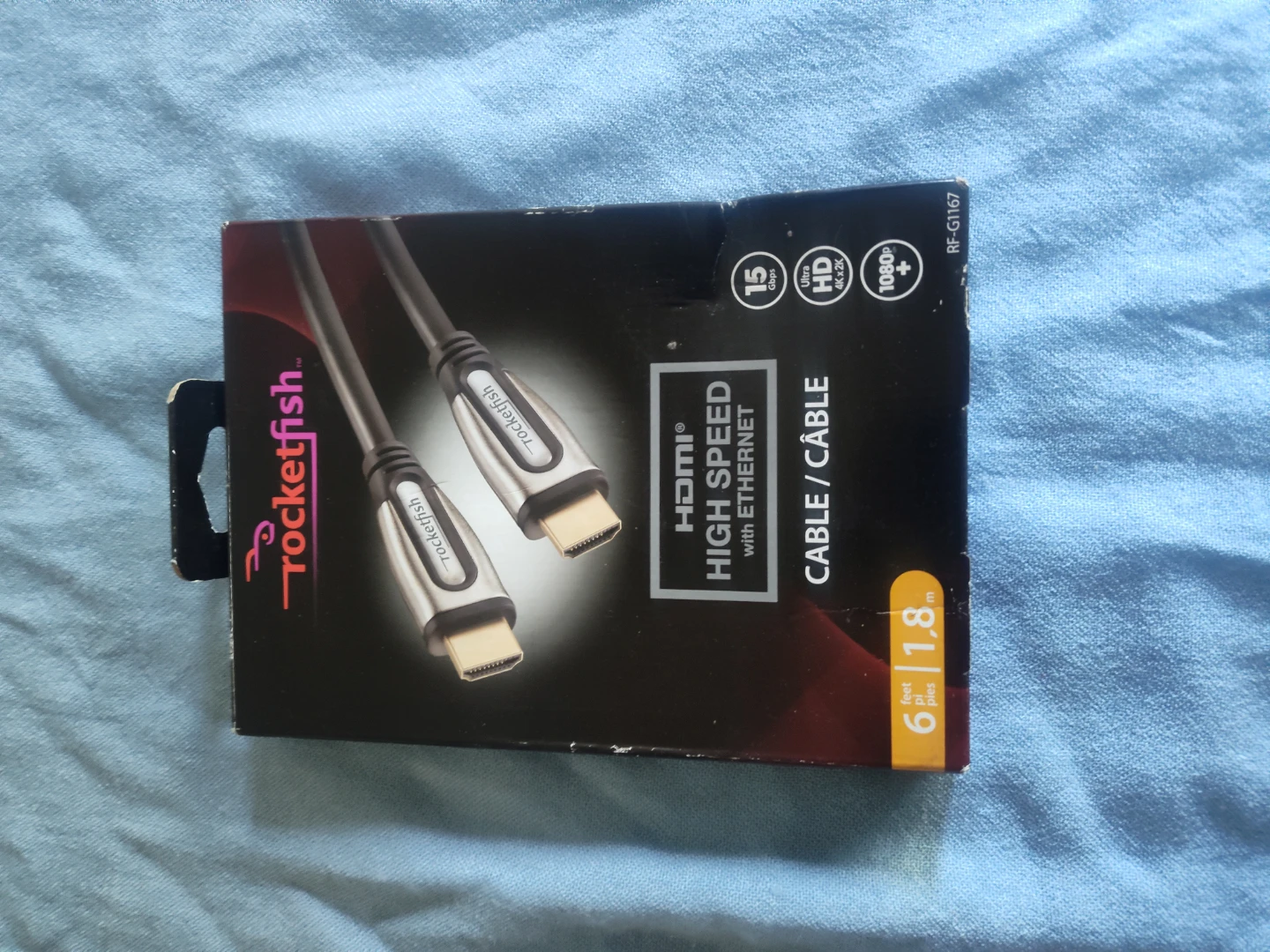 Rocketfish HDMI High Speed Cable with Ethernet 6 ft