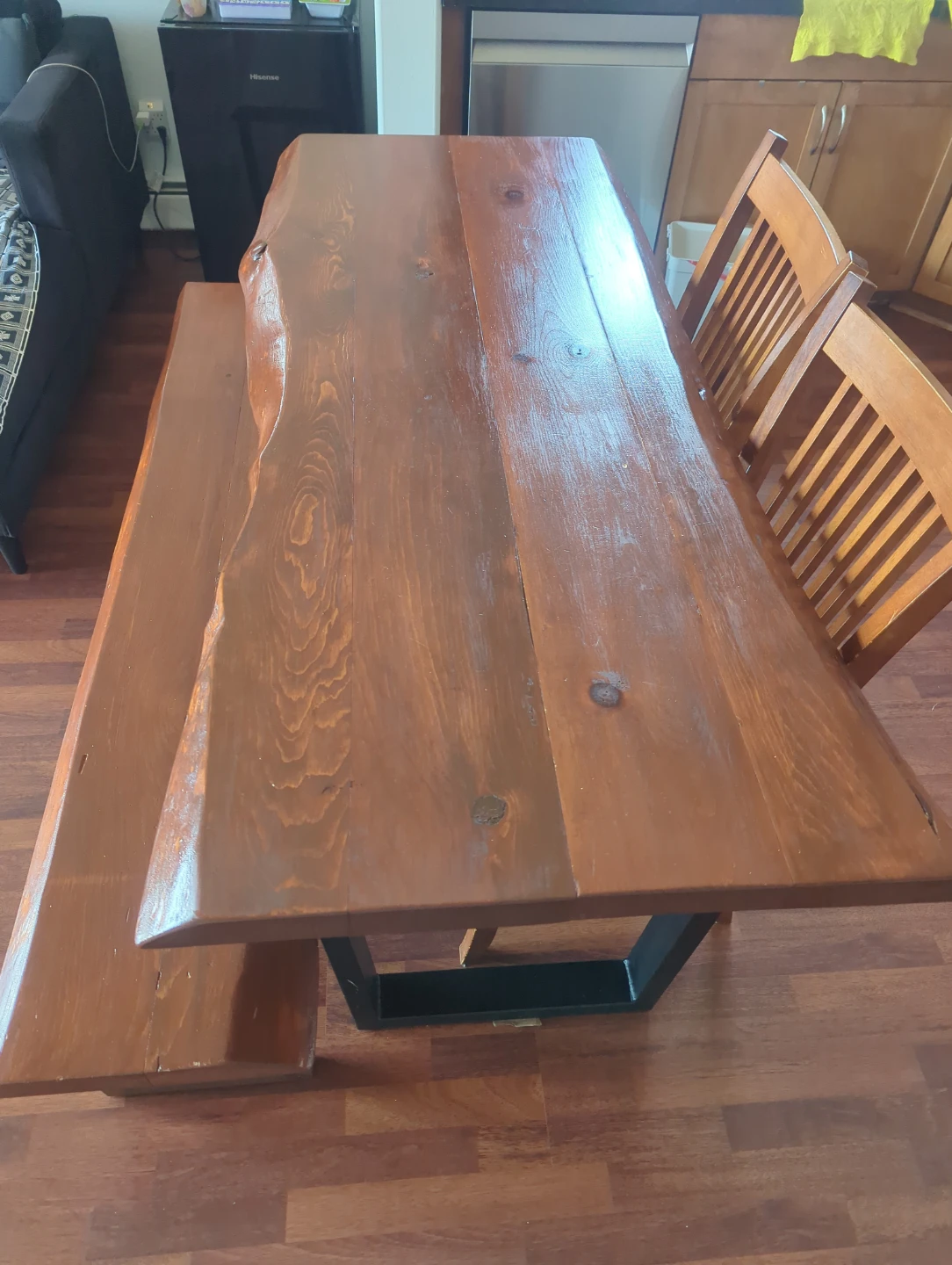 Handcrafted dining set for sale - photo 2