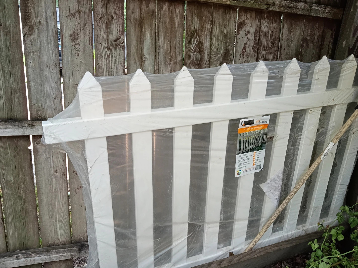 Amerimax White Picket Fence Panel