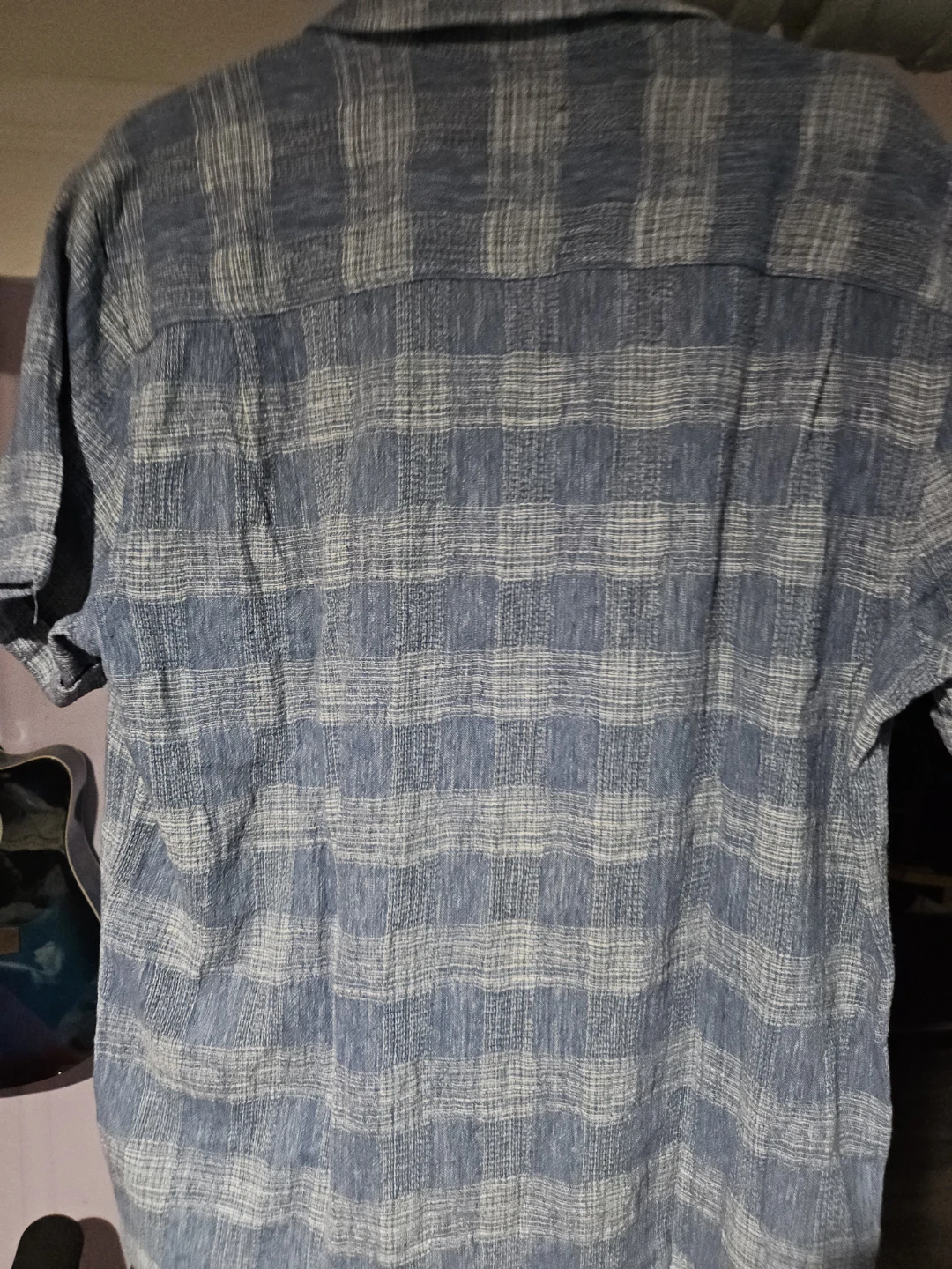 Rails Men's Blue Plaid Short Sleeve Shirt - Size M - photo 5