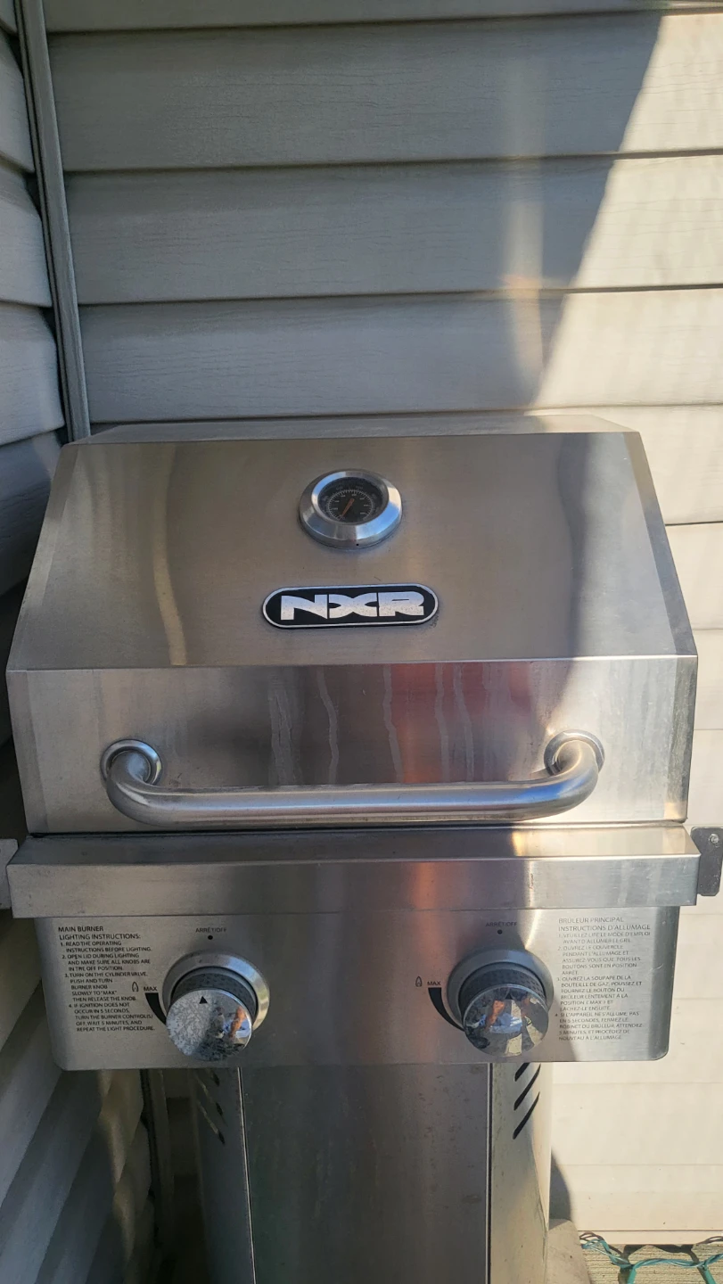 NXR 2-Burner Stainless Steel Propane Gas Grill - photo 2