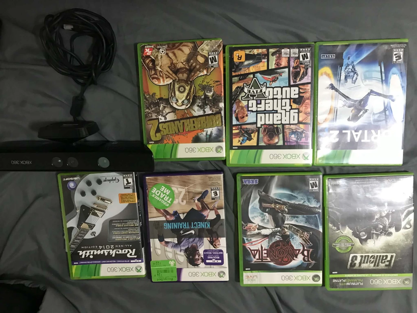 Xbox 360 Controllers and Games Bundle - photo 3