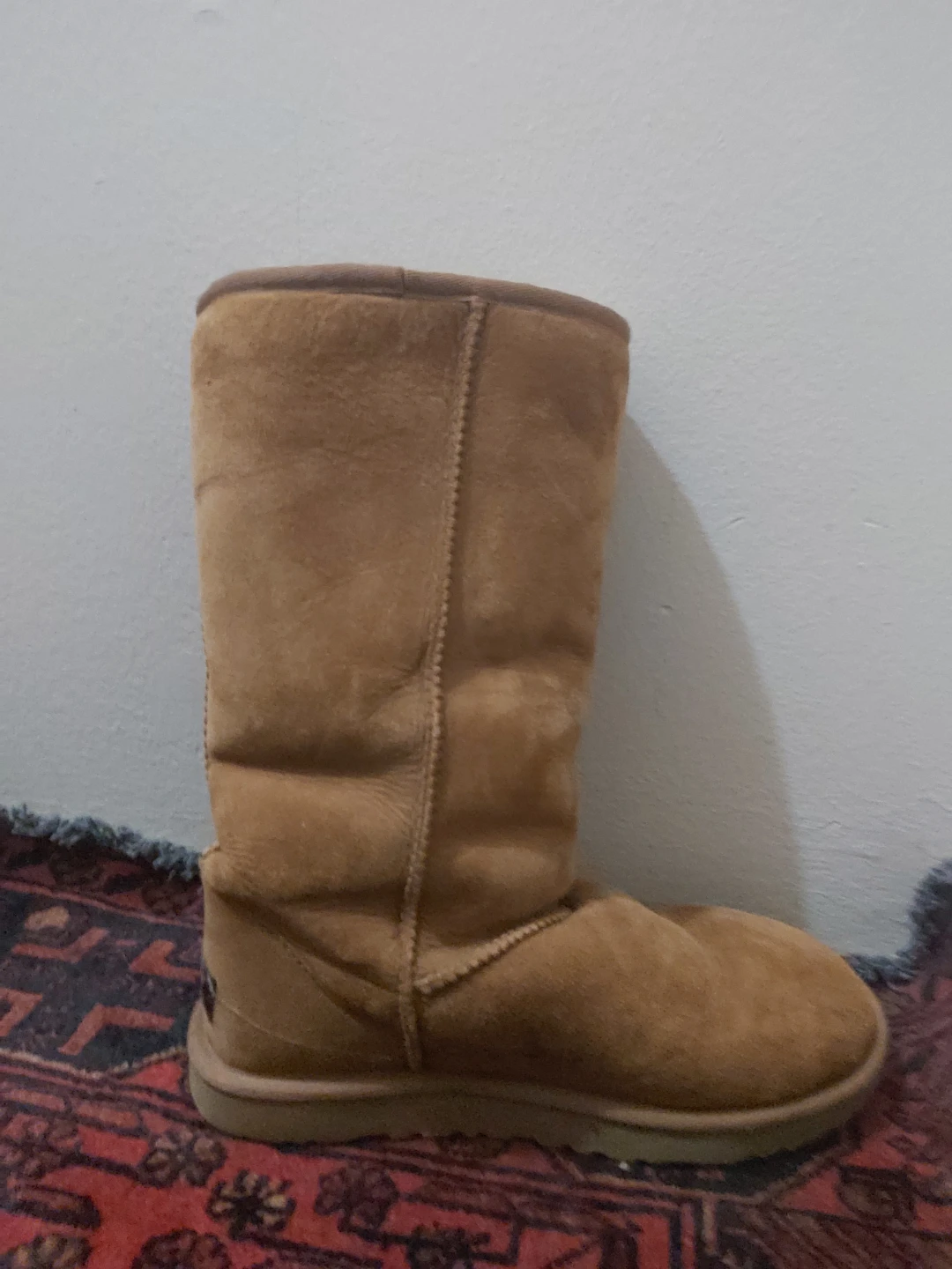 UGG Australia Tall Boots - Tan Suede - photo 4