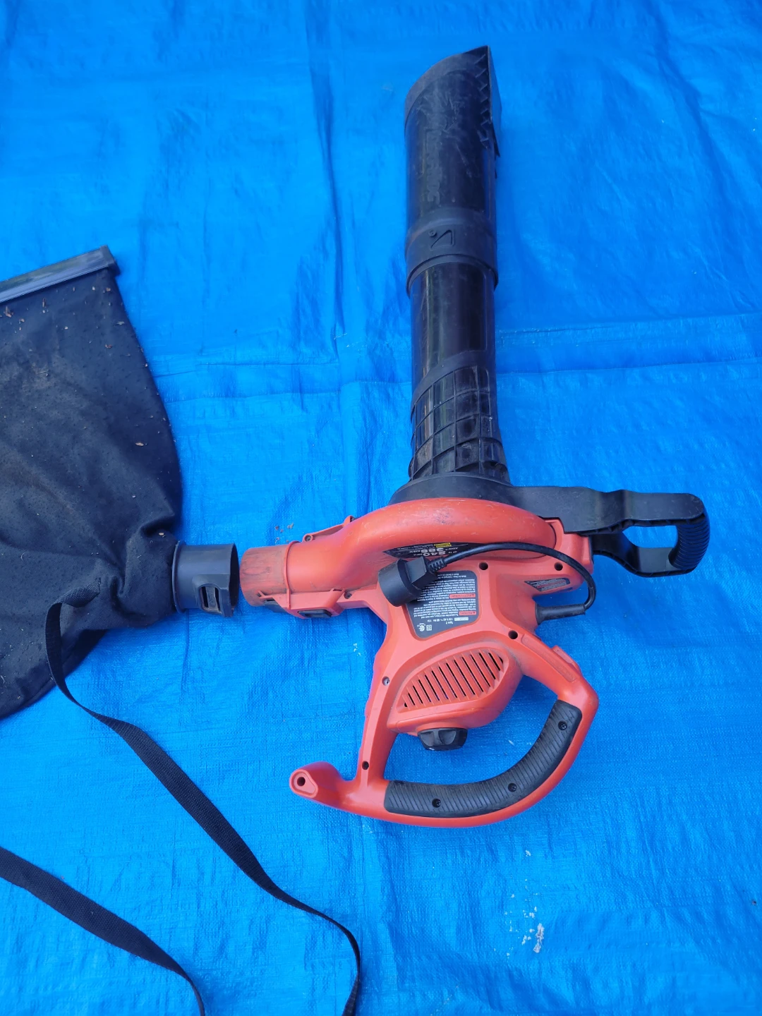 B&D Leaf Blower Vac with Collection Bag - photo 2