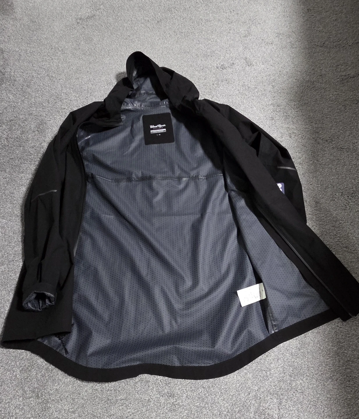 Black Active Tech Jacket with Hood - photo 3