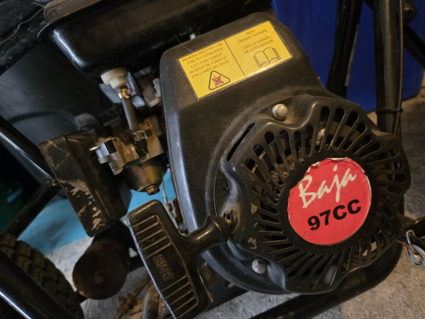 Mini Bike, 97cc, needs tlc. - photo 2