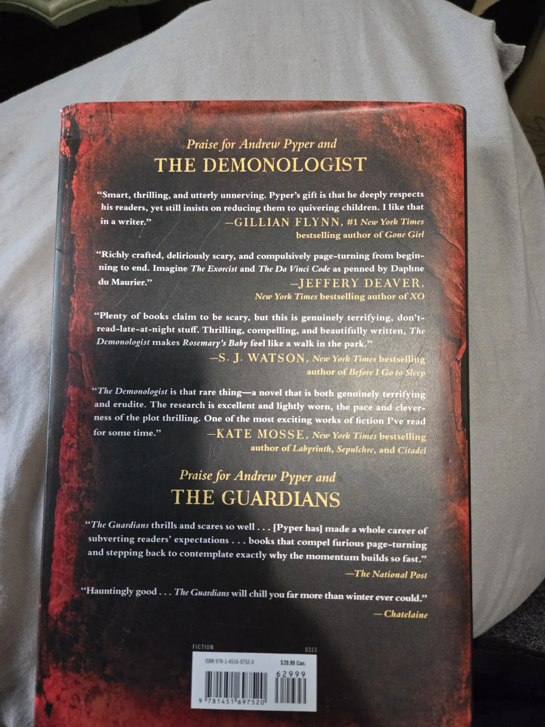 The Demonologist by Andrew Pyper - First Edition Book - photo 3