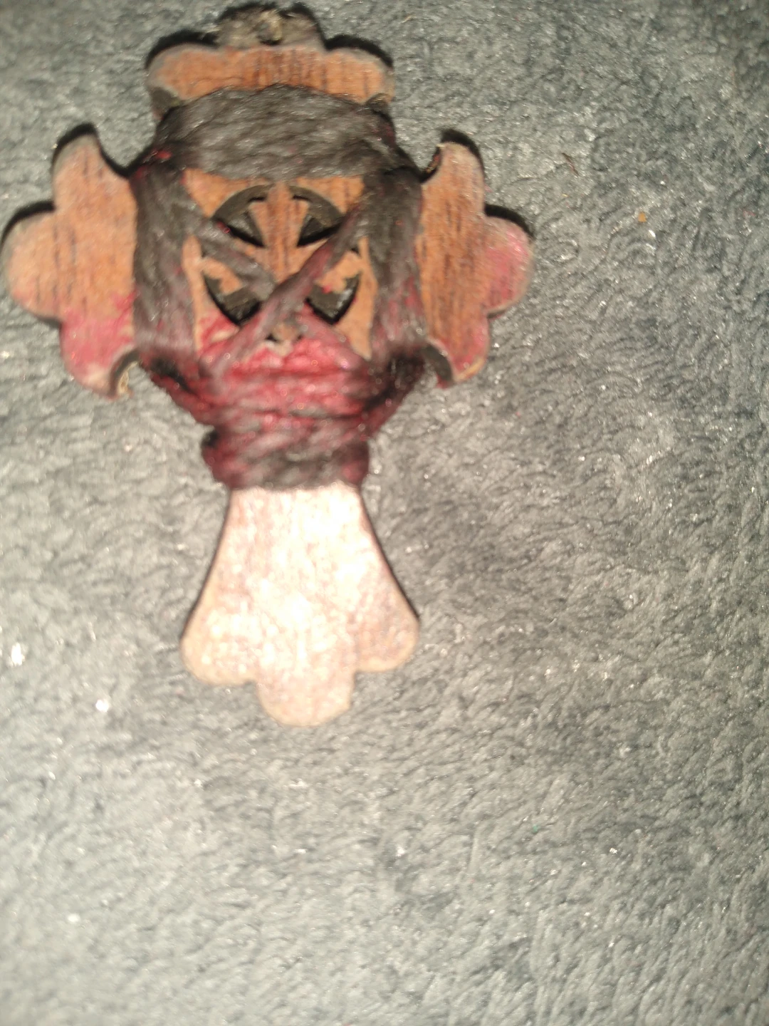Handmade wooden asyrian cross - photo 2