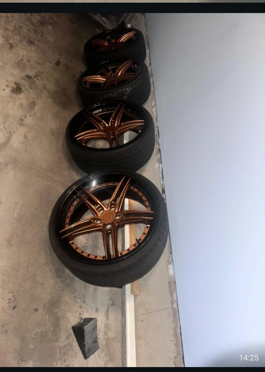 20" sentalle rims 5×112 rims pattern  and high performance tires - photo 2