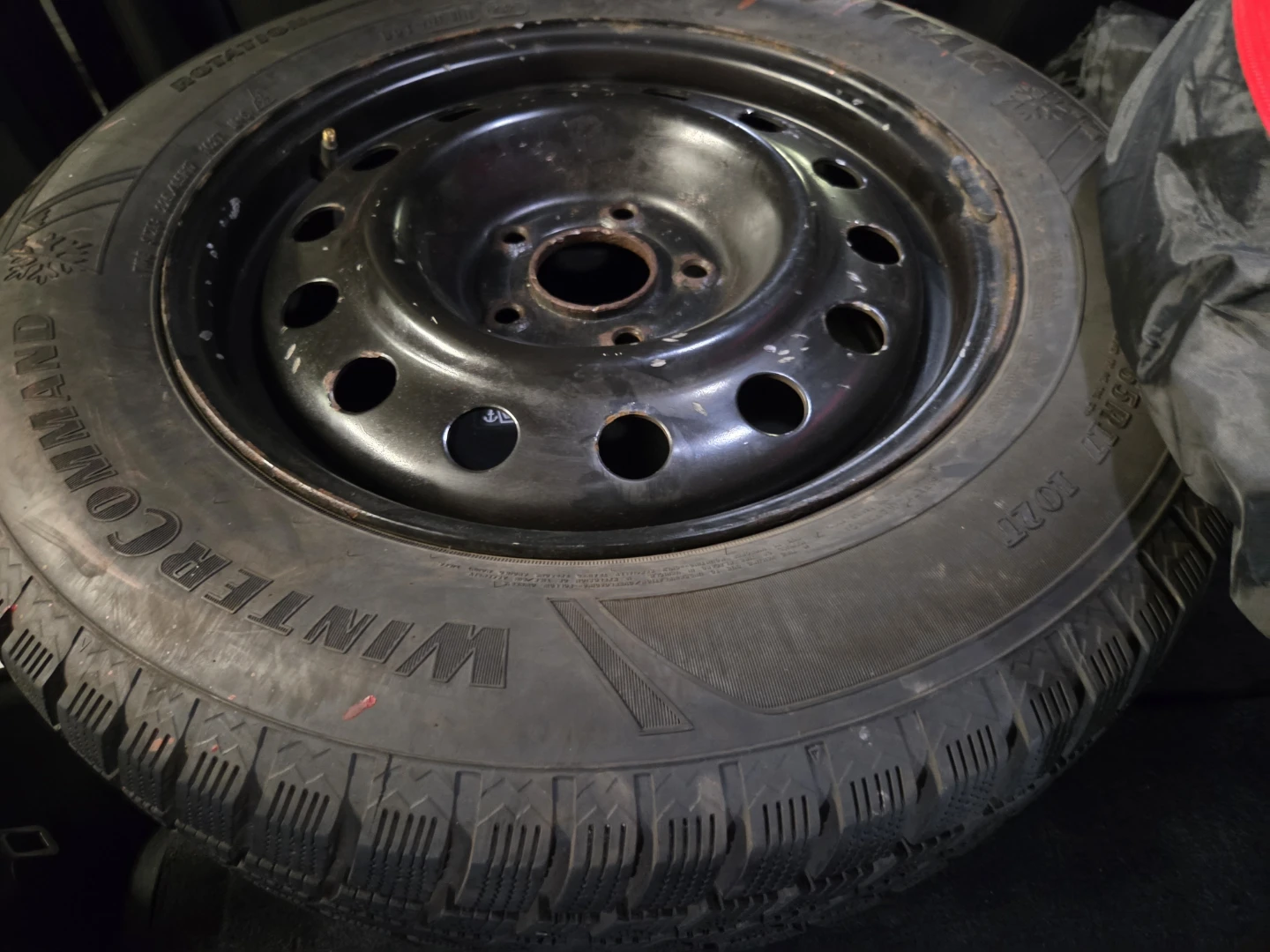 Good Year Winter Command 4 Tires and Rims