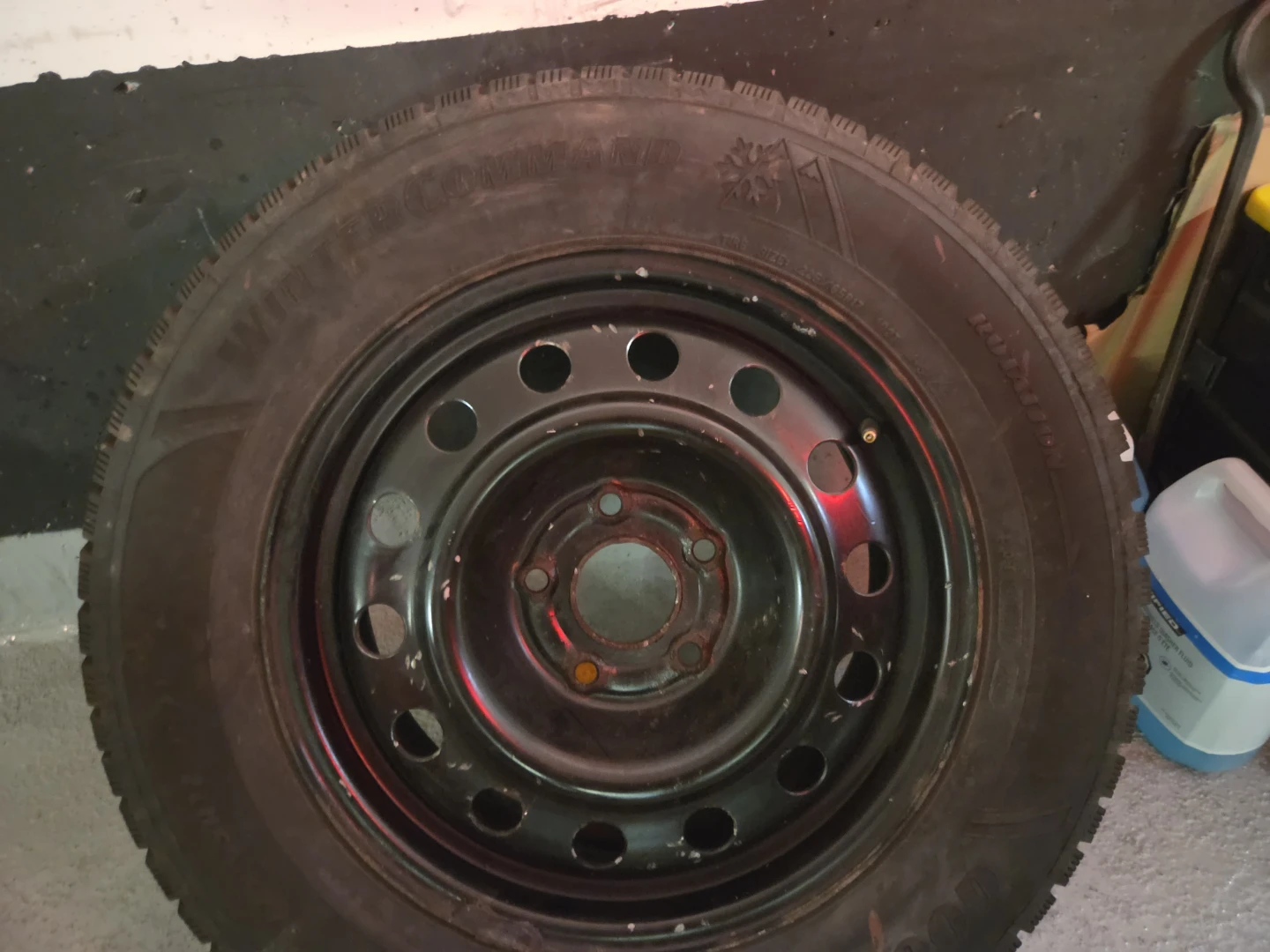 Good Year Winter Command 4 Tires and Rims - photo 3
