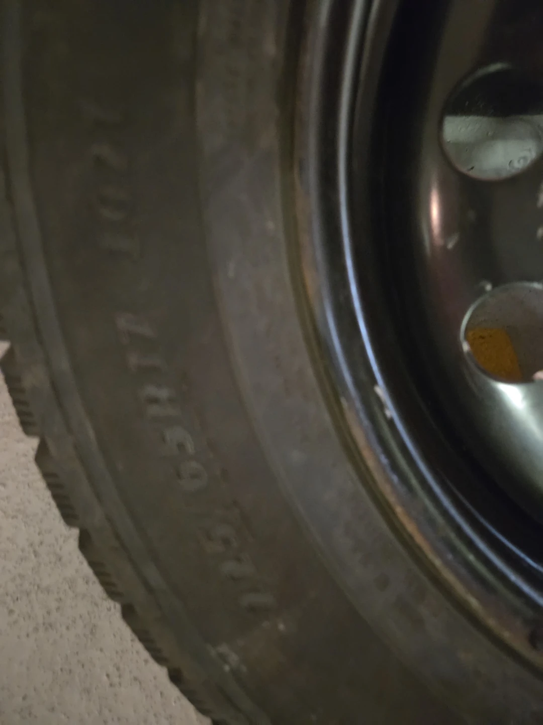 Good Year Winter Command 4 Tires and Rims - photo 5