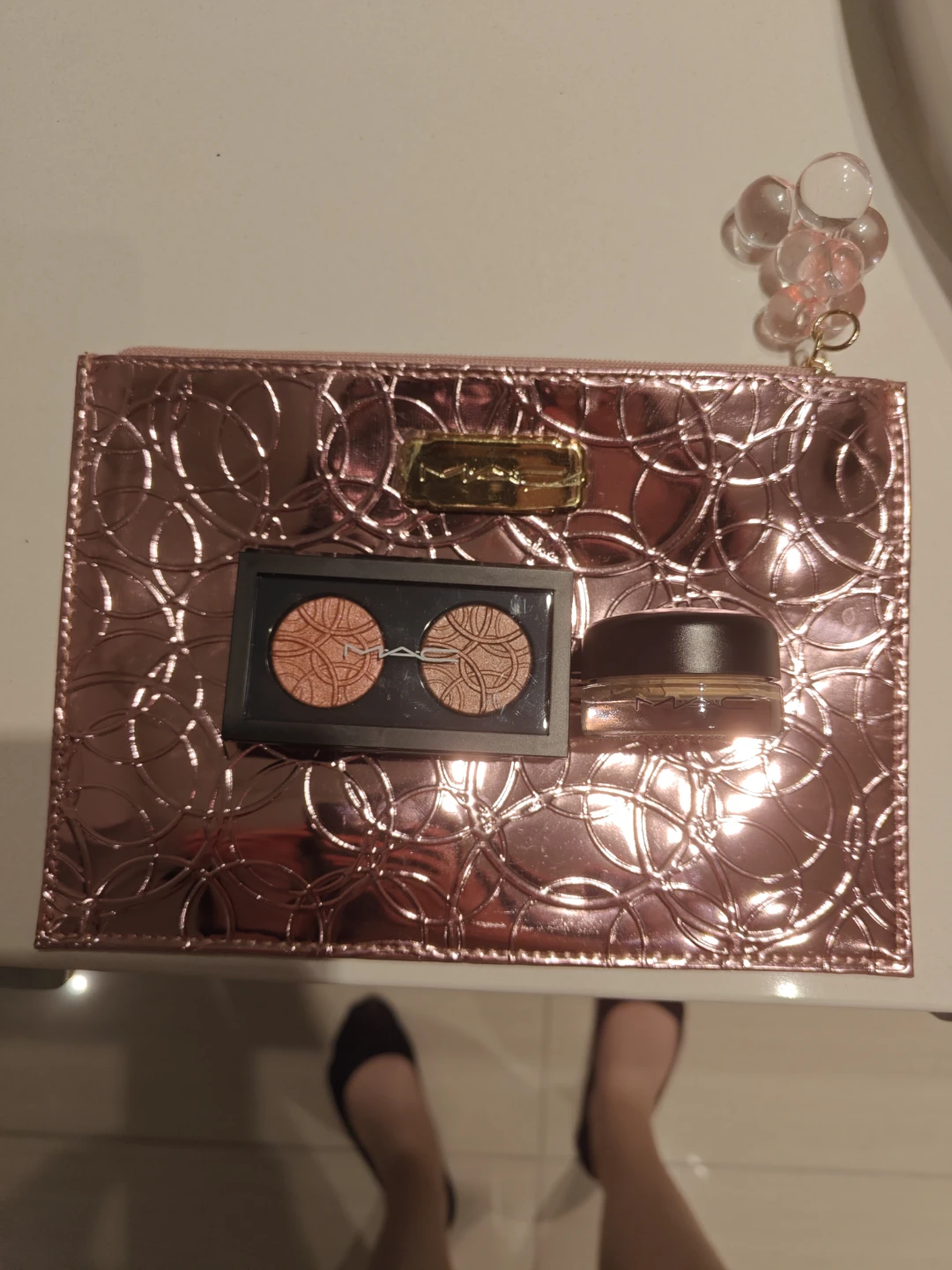 MAC Extra Dimension Eyeshadows & MAC Pro Longwear PaintPot + bag