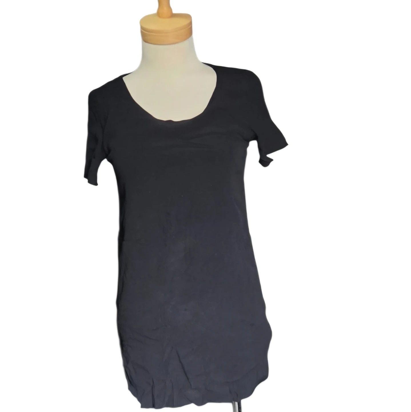 Wilfred Free Black T-Shirt Dress Size S