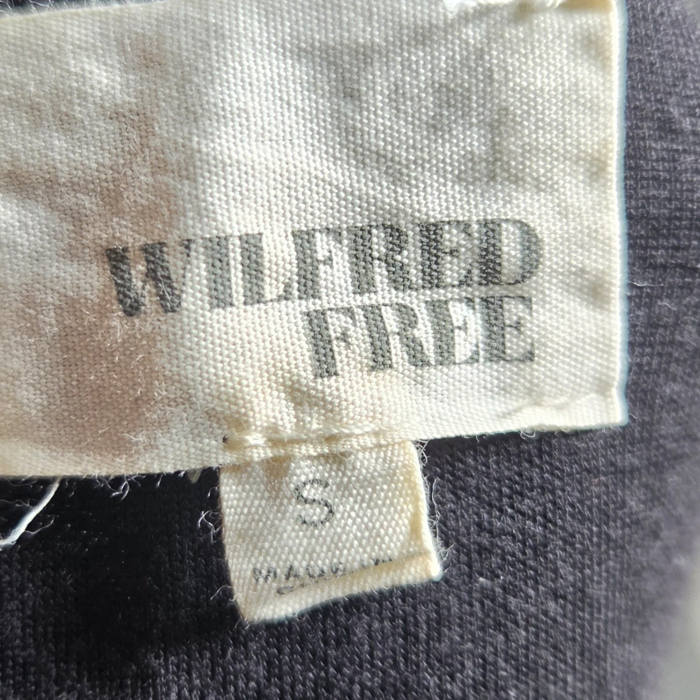 Wilfred Free Black T-Shirt Dress Size S - photo 3