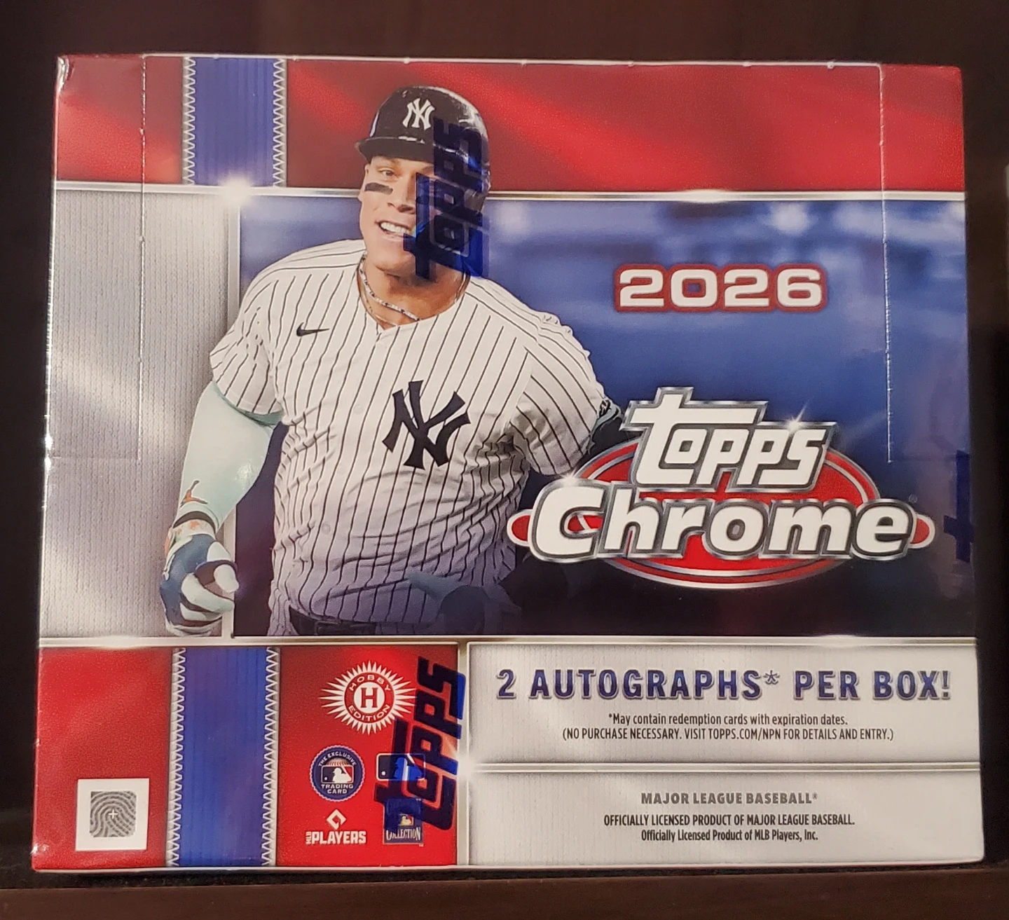 2026 Topps Chrome Baseball Jumbo Box - photo 2