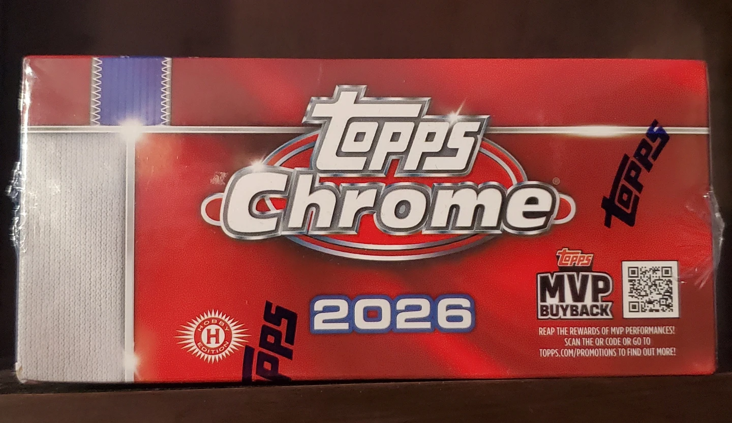 2026 Topps Chrome Baseball Jumbo Box - photo 4