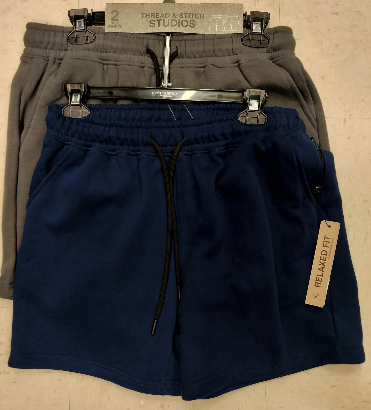 Thread & Stitch Studios Relaxed Fit Shorts - 2ct., Size S
