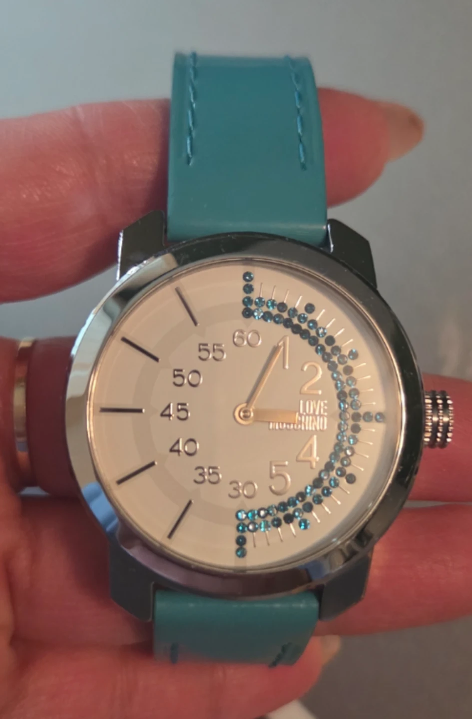 LOVE MOSCHINO Women's Watch - Turquoise