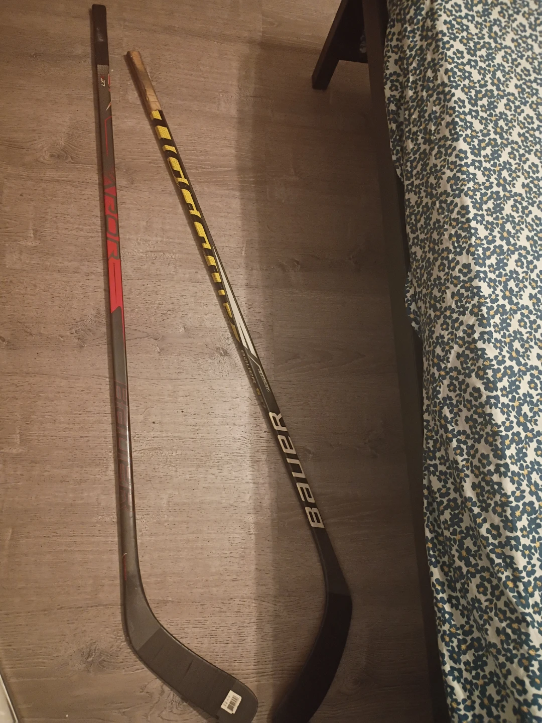 2 Bauer Hockey Sticks