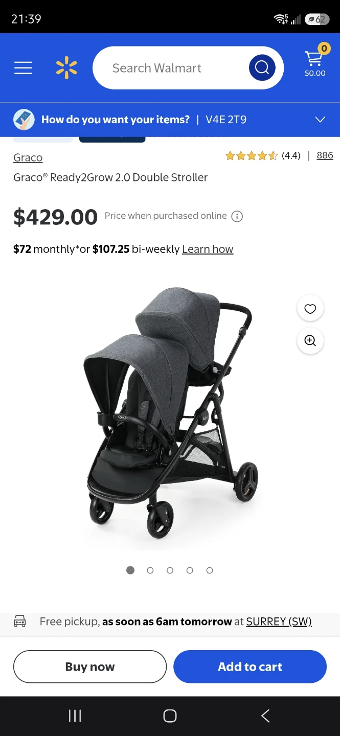 Graco Ready2Grow 2.0 Double Stroller