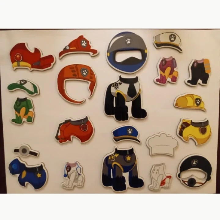 Paw Patrol Magnetic Dress-Up Set - photo 3