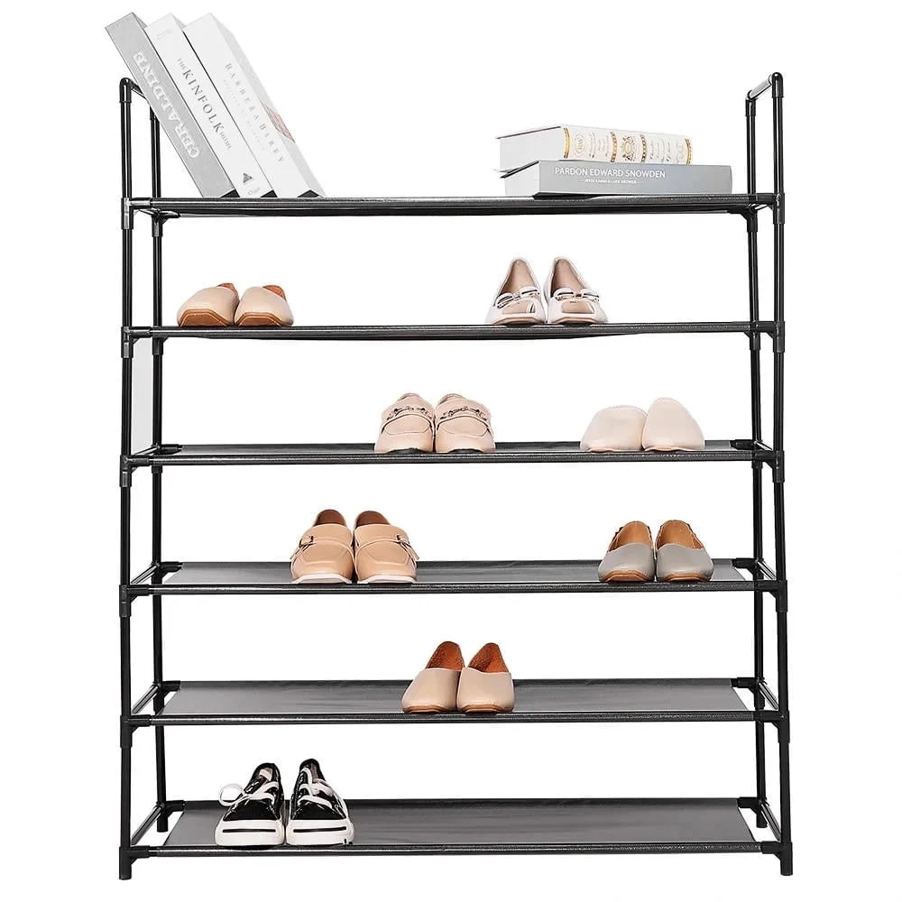 (BRAND NEW) Modular 6 Tier Shoe Rack Hold 30 Pairs - photo 4